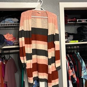 Color Block Cardigan